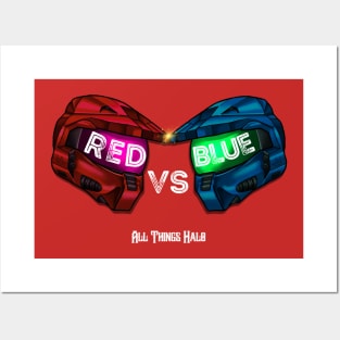 Halo: Red Vs Blue Posters and Art